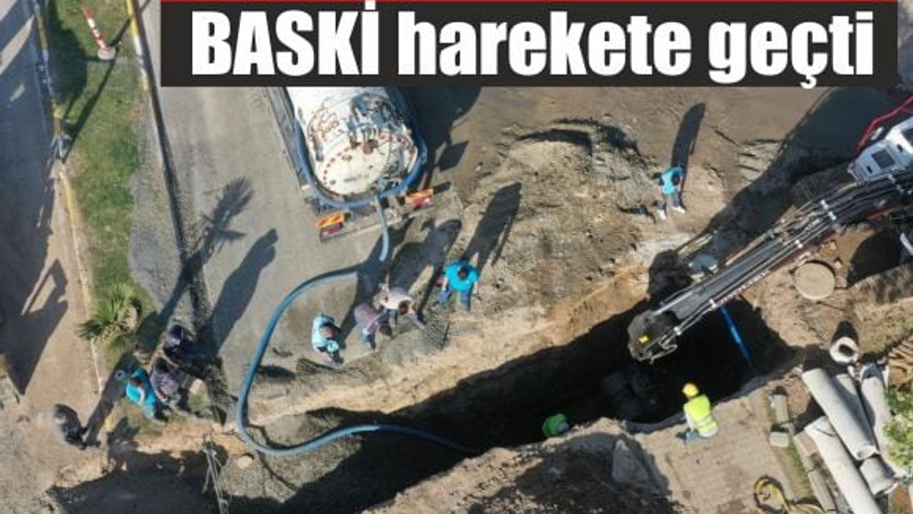 BASKİ, Burhaniye’nin altyapı sorunlarını çözüyor