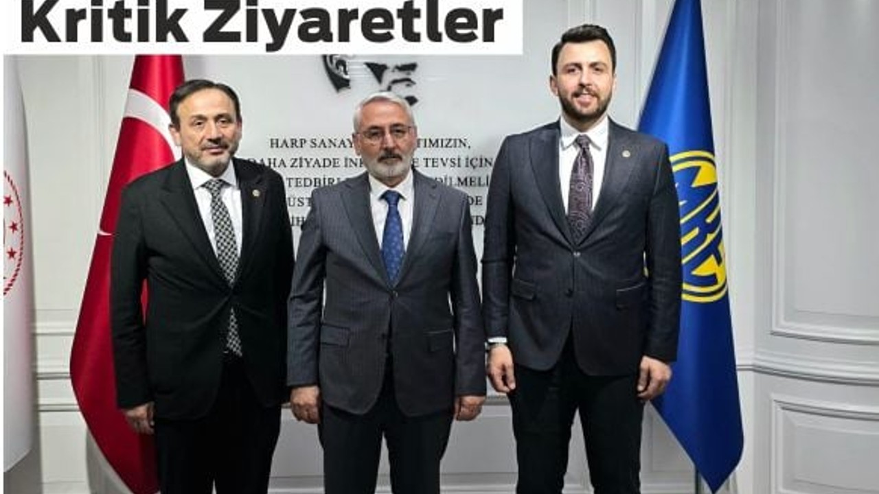 Vekil Öztaylan, Stratejik Kurumlarla Görüştü! İşte Detaylar