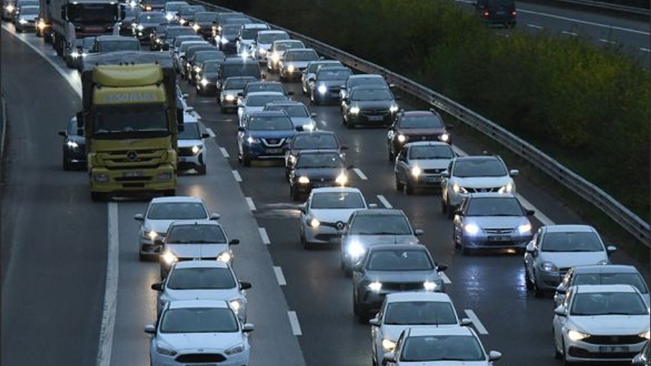 Ramazan Bayramı'nın Son Gününde Trafik Yoğunluğu