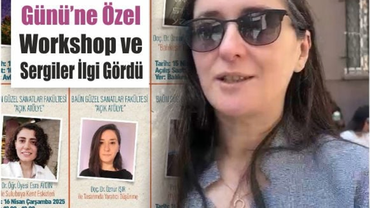 Dünya Sanat Günü’ne Özel Etkinlik Balıkesir'de