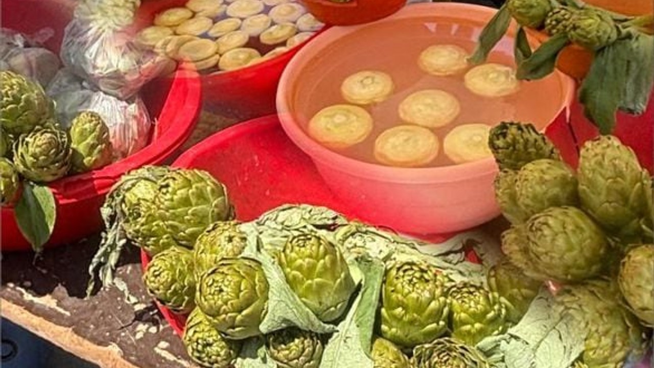 Balıkesir'de Enginarın Tanesi 70 TL