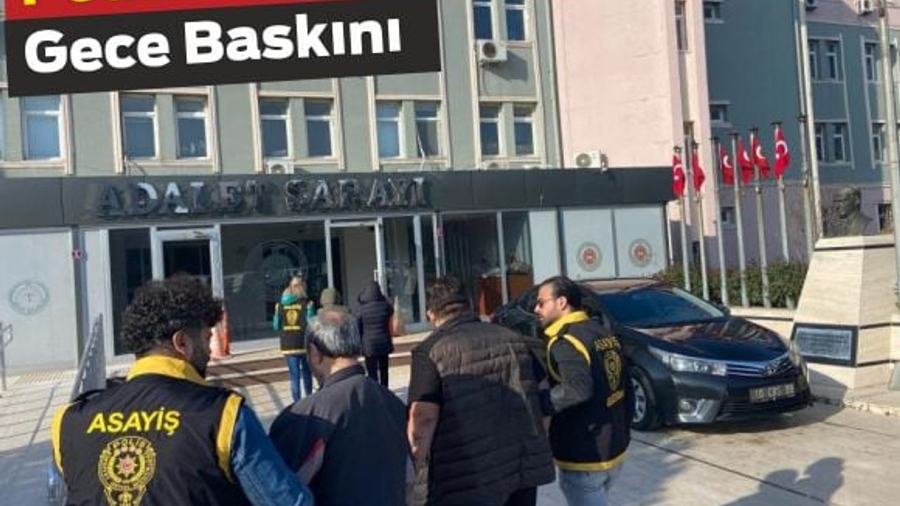 Bandırma’da Fuhuş ve Yağma Operasyonu