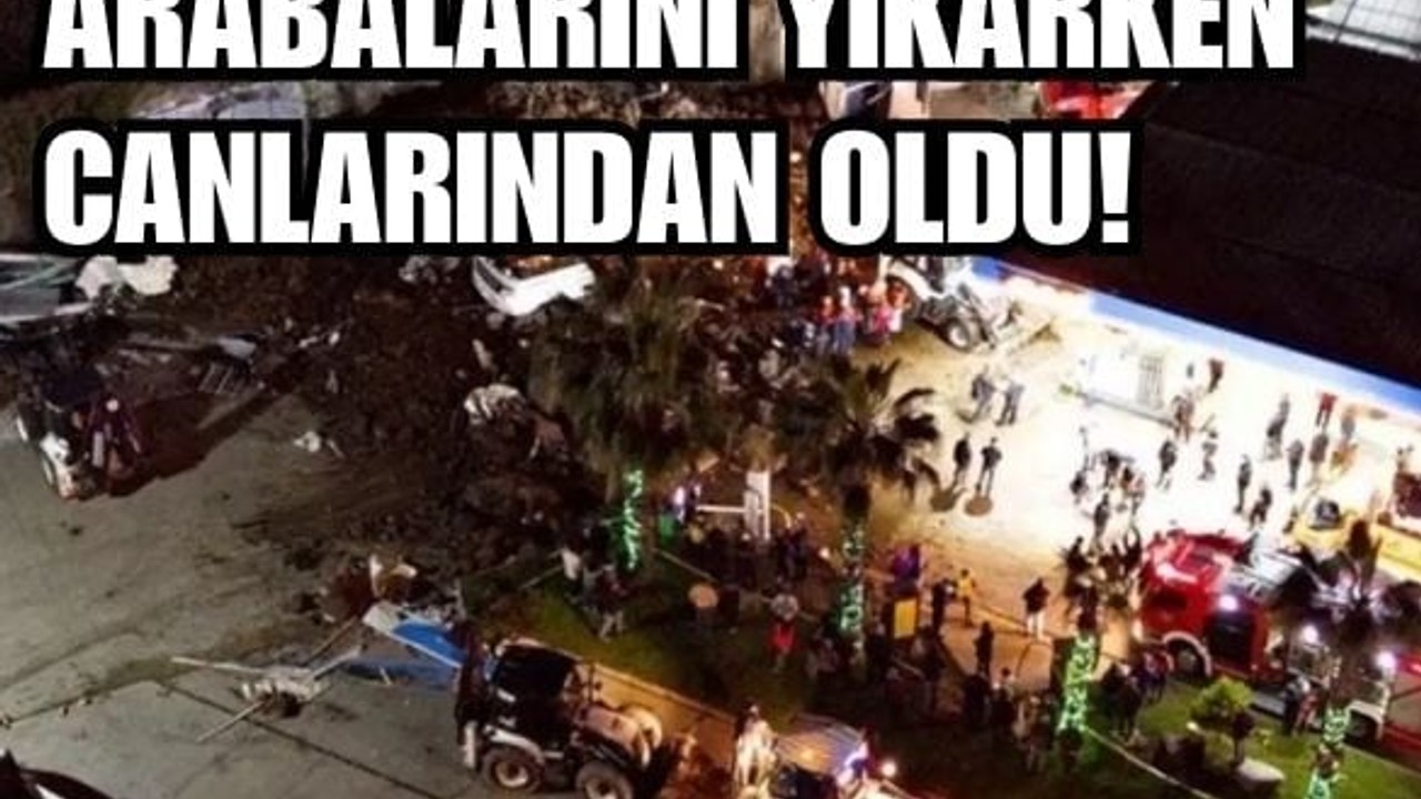 Toprak Kayması Can Aldı!
