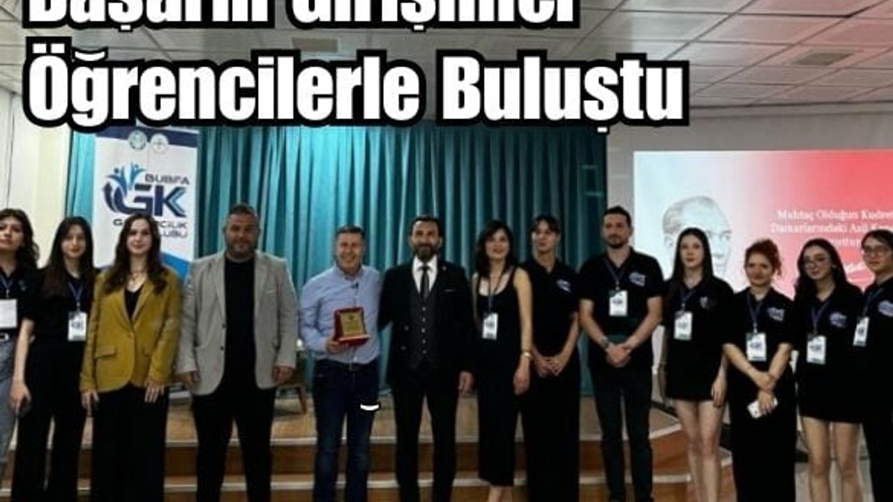 Başarılı Girişimci Balıkesirli Gençlere İlham Verdi