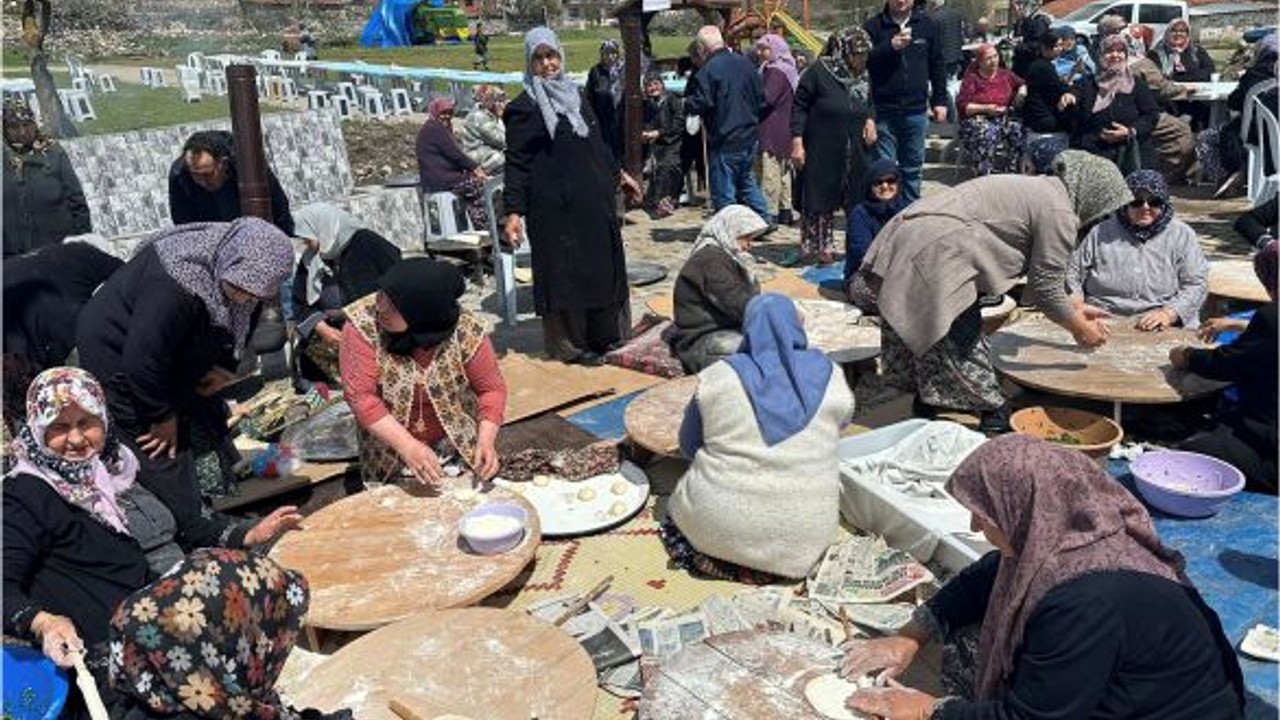 Sındırgı Köylerinde İmece Geleneği Yaşatılıyor