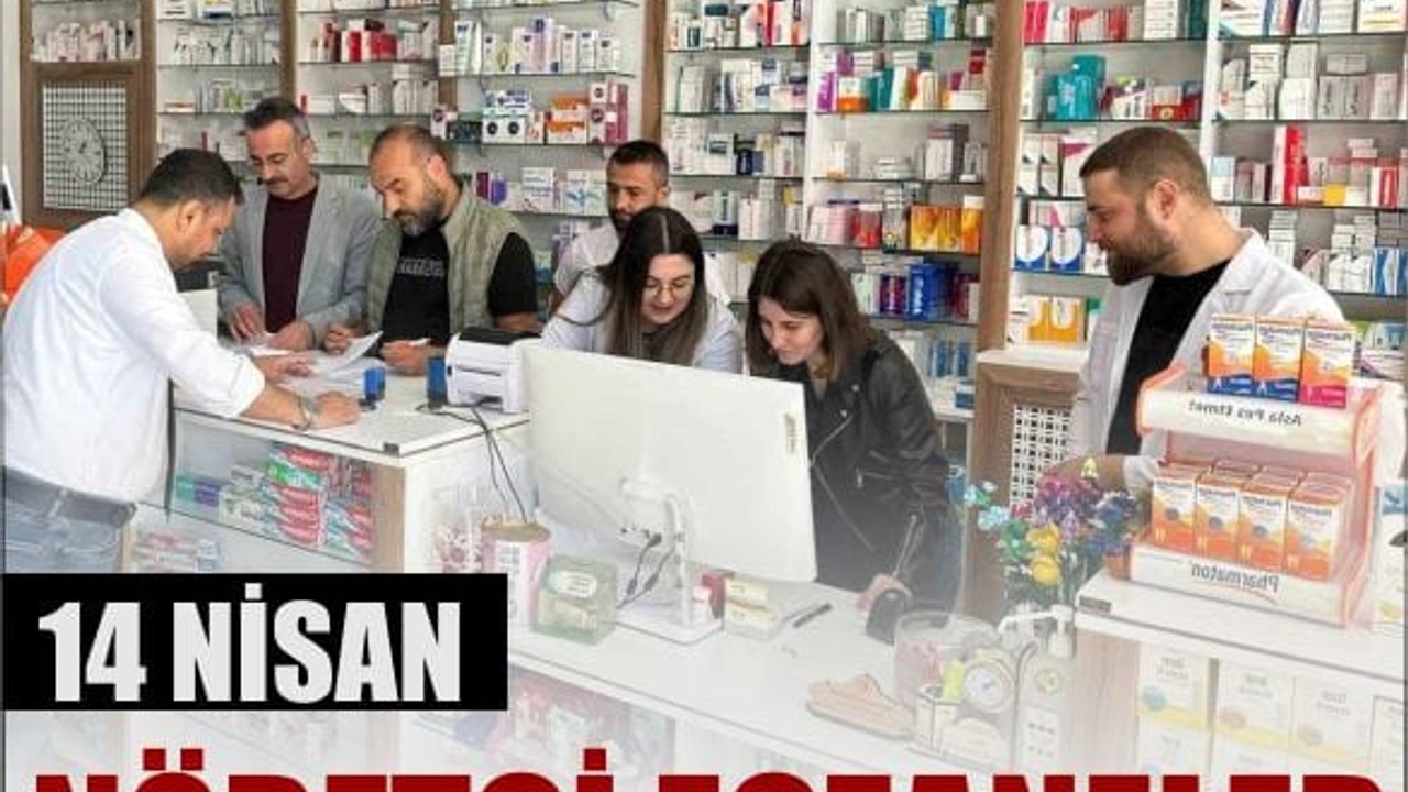 14 Nisan Balıkesir’de Nöbetçi Eczaneler