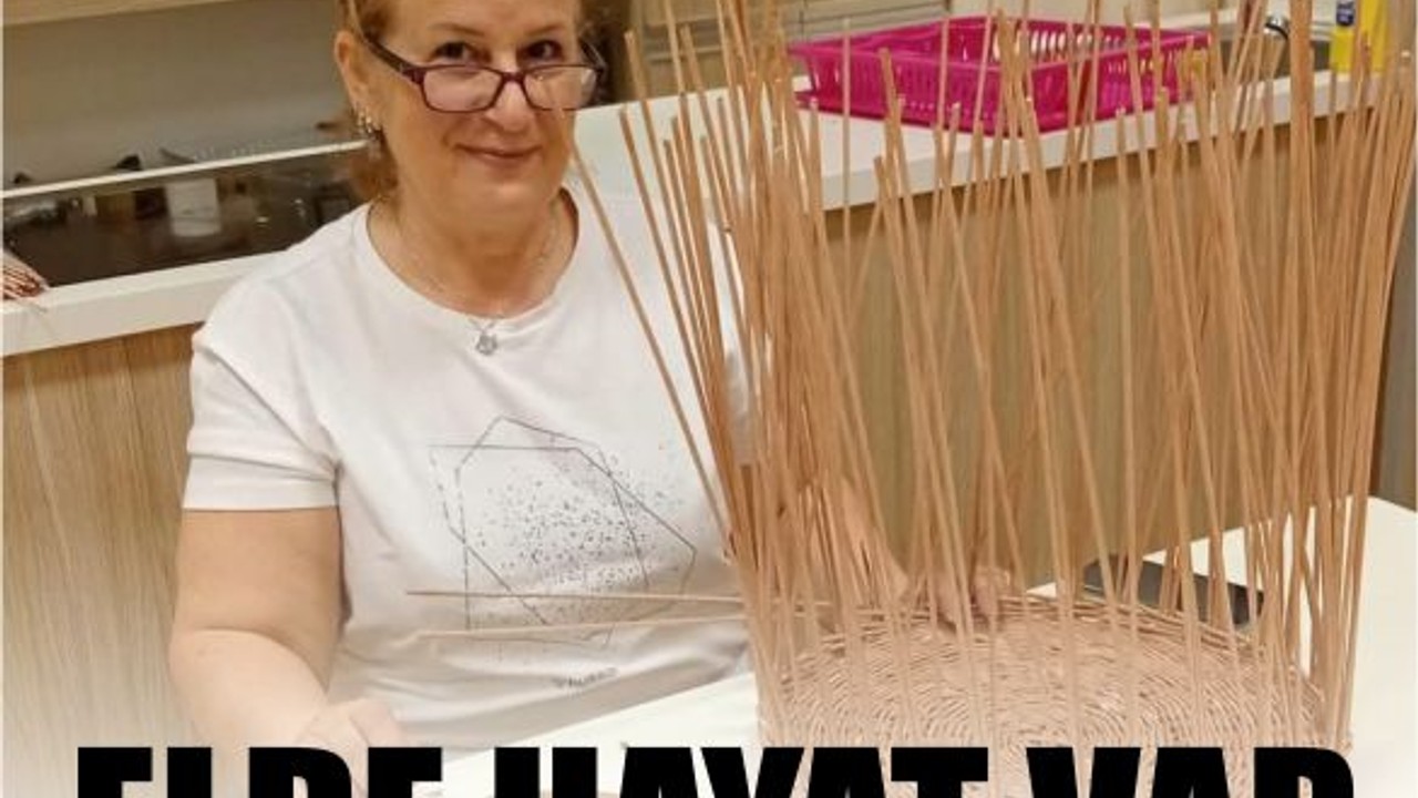 Bitkisel Örücülük Kursunda Eserler Ortaya Çıkmaya Başladı