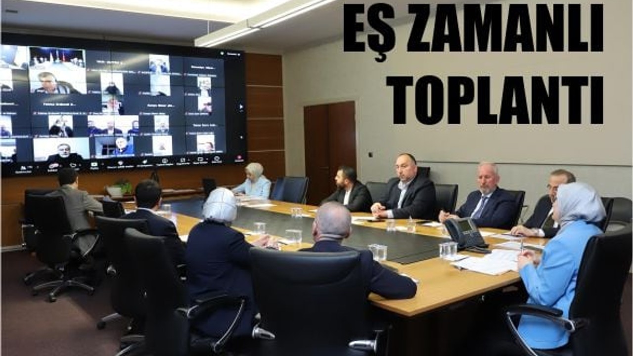 AK Parti’den 81 İlle Eş Zamanlı Toplantı