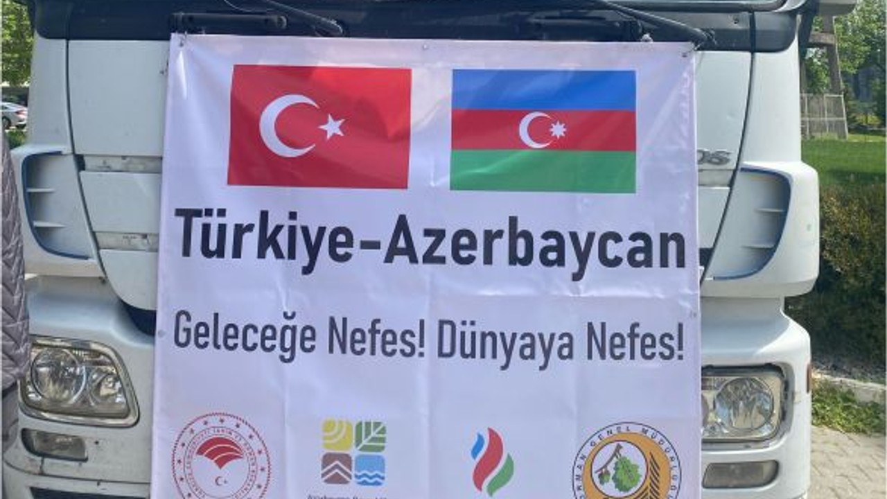 Türkiye'den Karabağ'a 100 Bin Fidan!