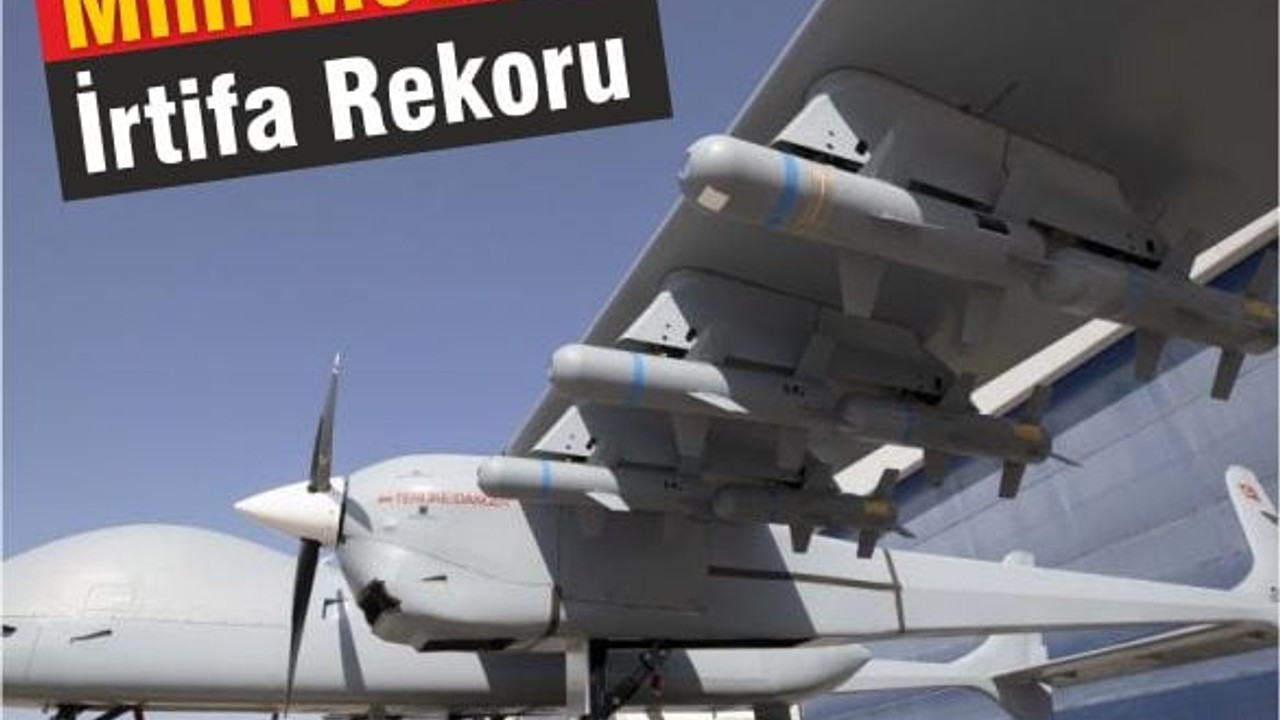 AKSUNGUR'dan Milli Motorla 40 Bin Feet’e Rekor!