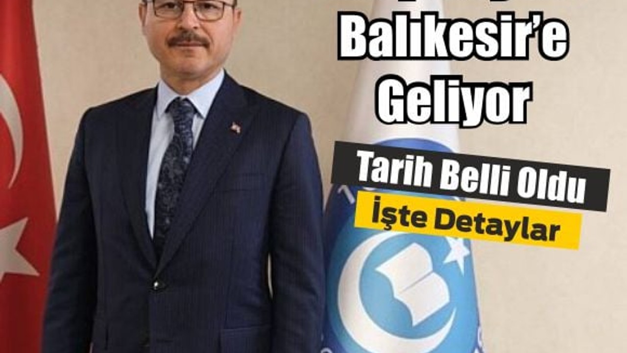Türk Eğitim-Sen Genel Başkanı Talip Geylan Balıkesir'e Geliyor!
