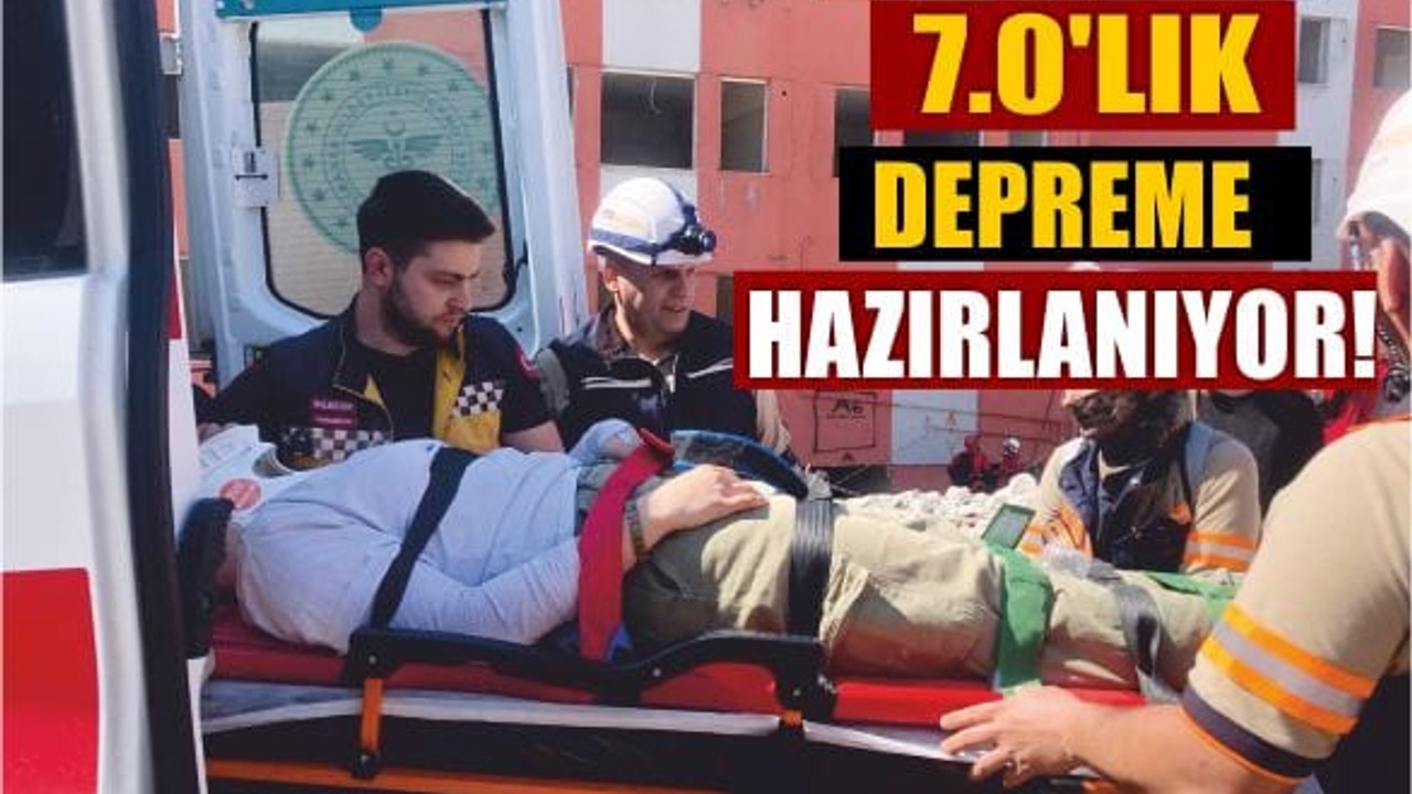 Tatbikat Başladı: Balıkesir 7.0’lık Depreme Hazırlanıyor
