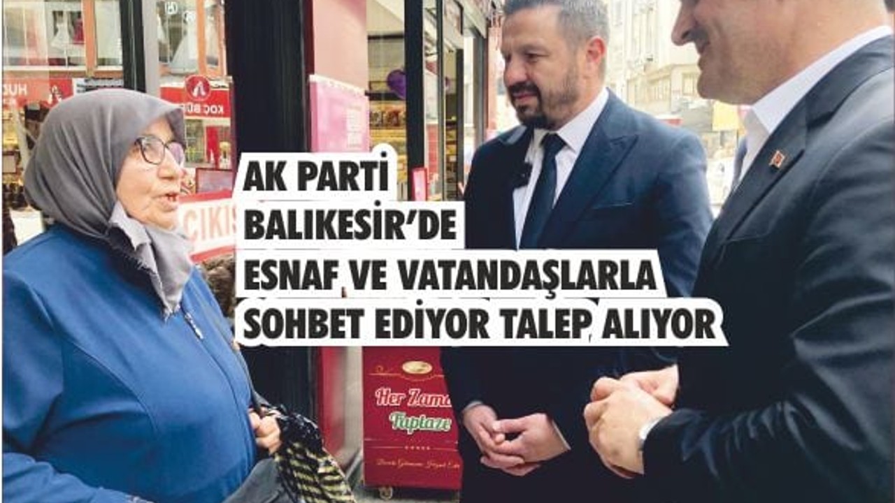 AK Parti Teşkilat Başkan ve Yardımcıları Balıkesir'de