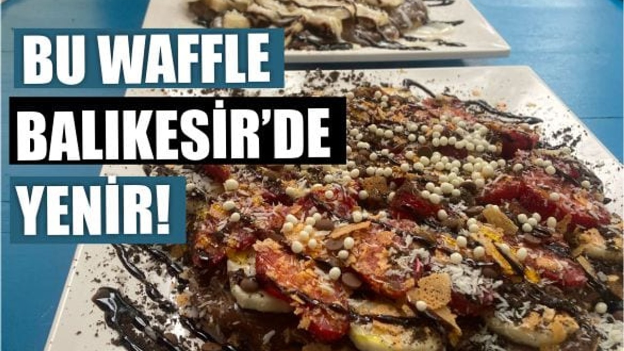 Portakal Parçacıklı Waffle Balıkesir’de Yenir! İşte Tarifi