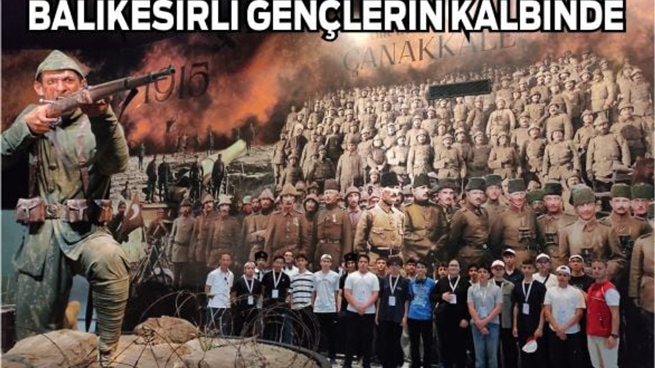 Balıkesirli Gençler Çanakkale'de