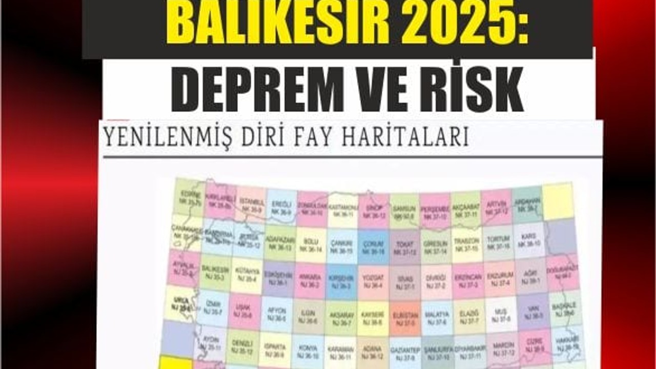 Balıkesir 2025: Deprem ve Risk