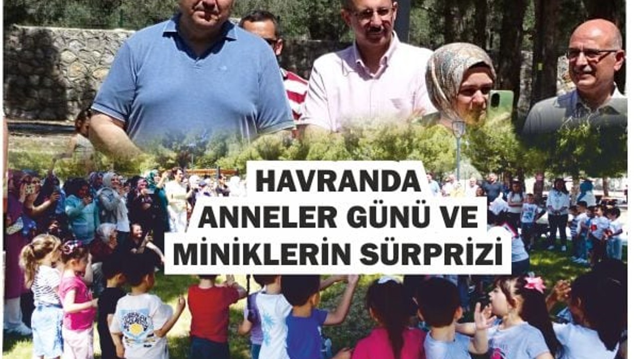 Minikler Eğlendi, Anneleri Duygulandırdı