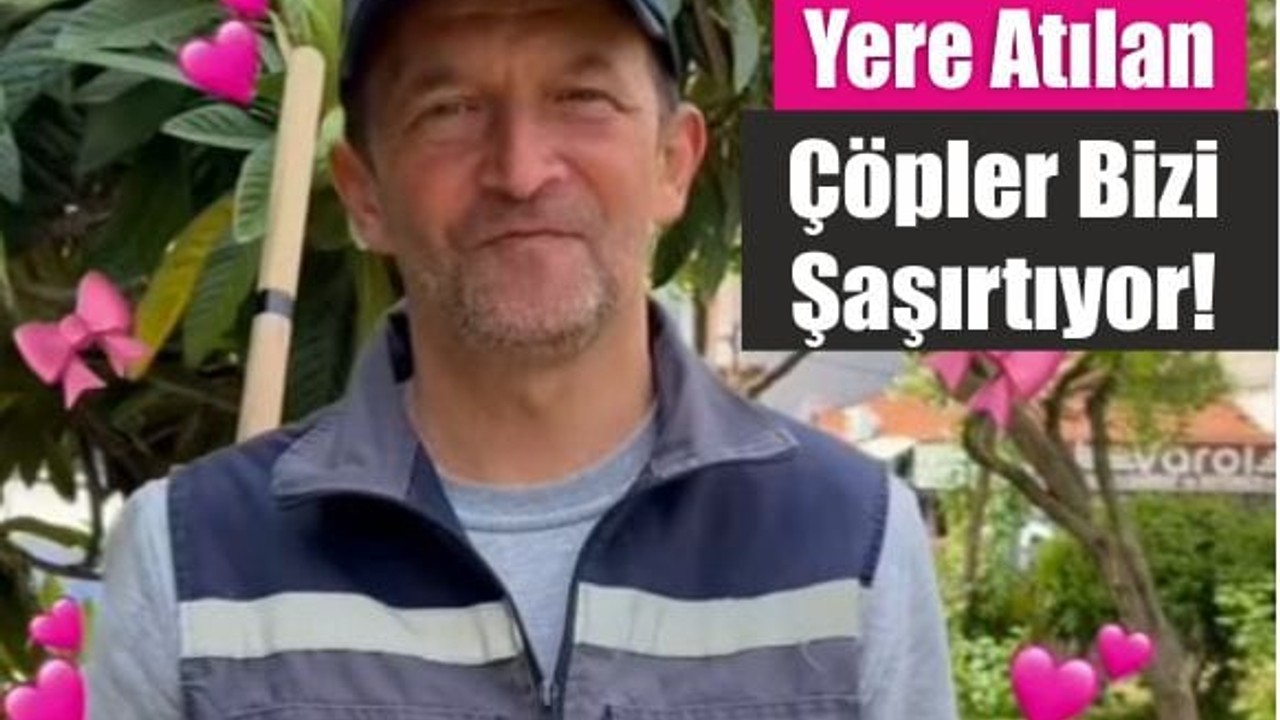 Balıkesir'de Hayat Değil Yere Atılan Çöpler Şaşırtıyor!
