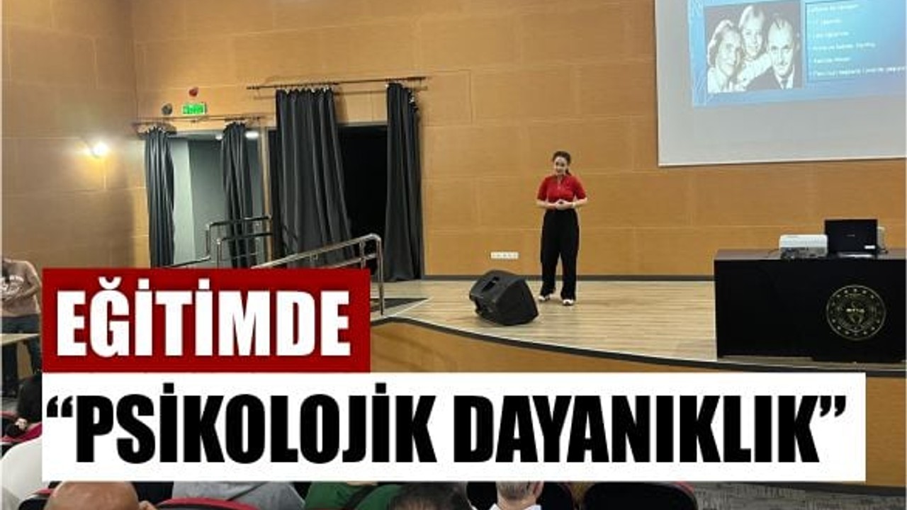 Balıkesir’de Spor Personeline Psikolojik Dayanıklılık Eğitimi