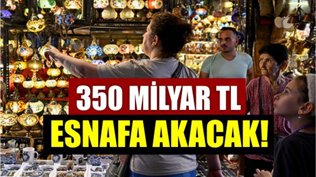 Esnaf Bayramı Bekliyor: Çarşıya 350 Milyar TL Akacak!