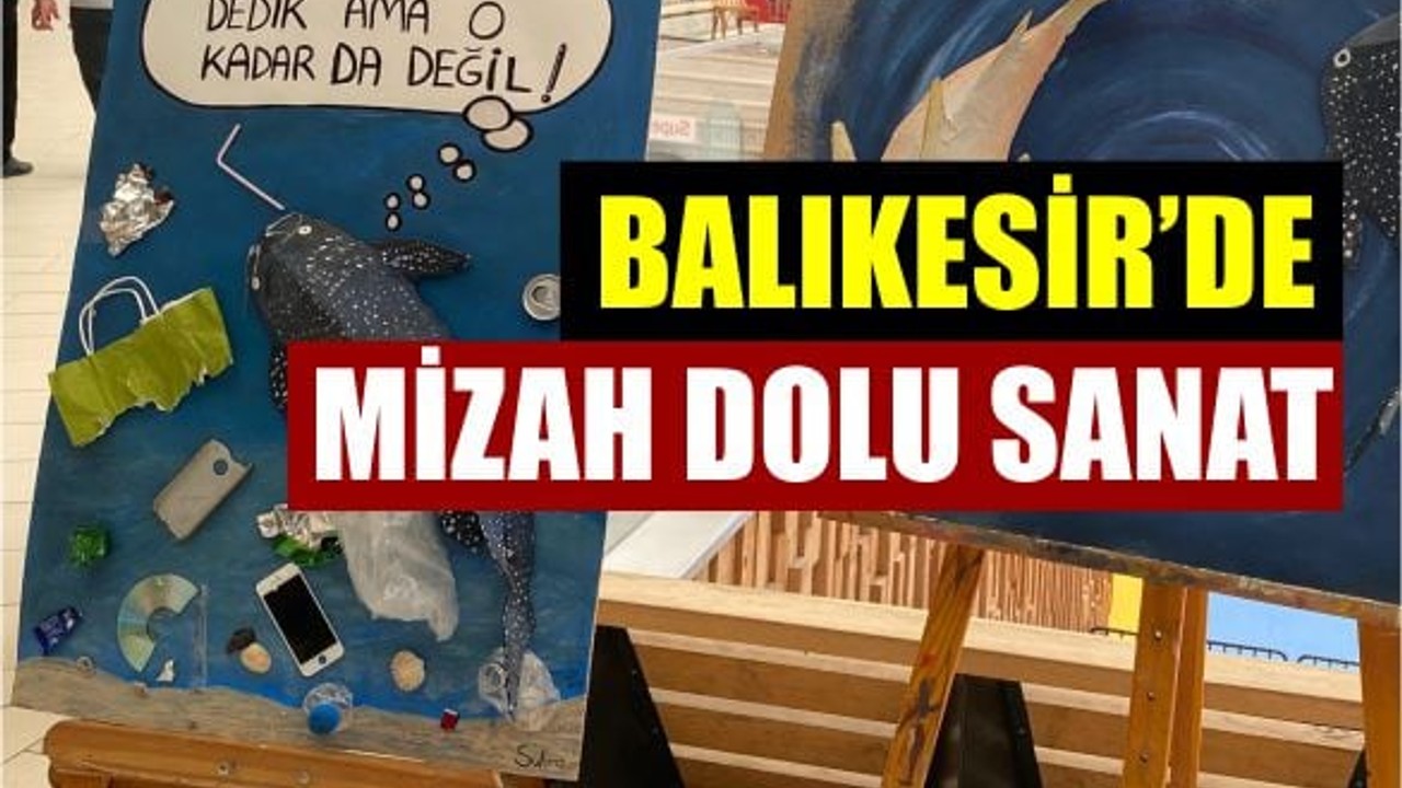 Balıkesir'de Öyle Bir Şey Yaptılar Ki... Hem Güldürdü Hem Düşündürdü!