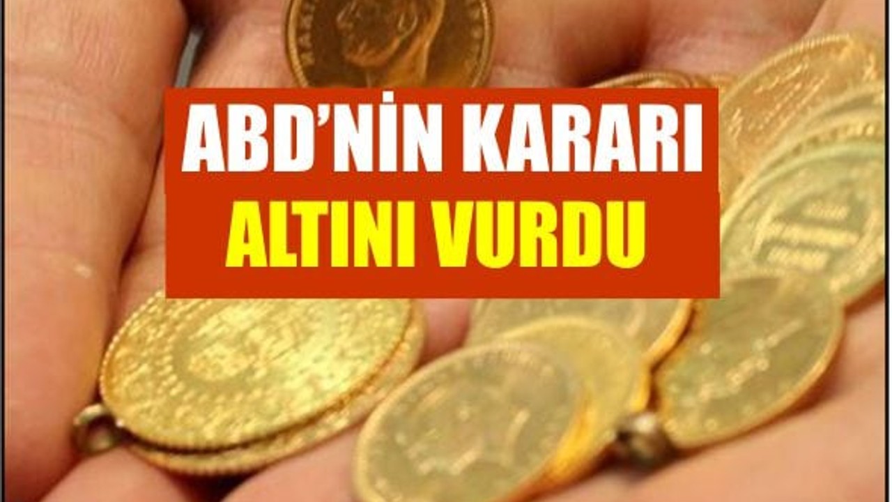 Altın Yatırımcısına Soğuk Duş