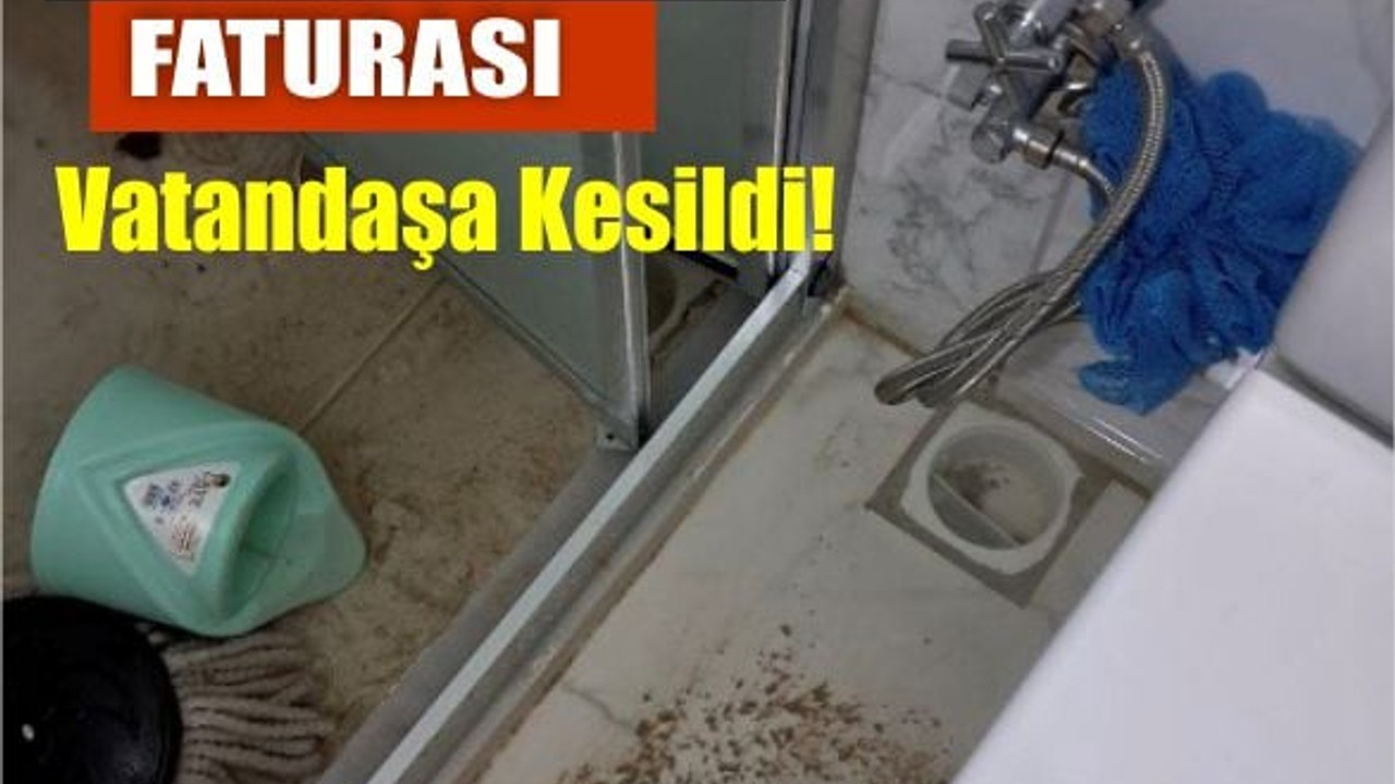 Evi Su Bastı, Faturası Vatandaşa Kesildi!