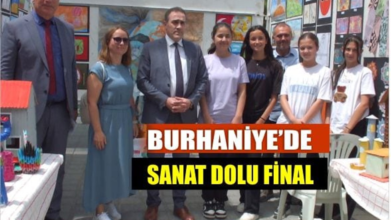 Burhaniye’de Öğrencilerden Sanat Dolu Final