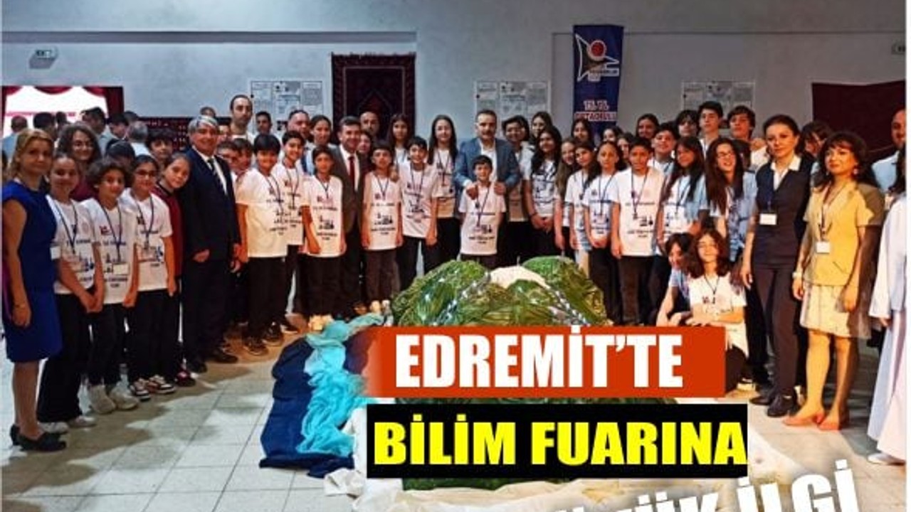 75. Yıl Ortaokulu Bilim Fuarı Yoğun İlgi Gördü
