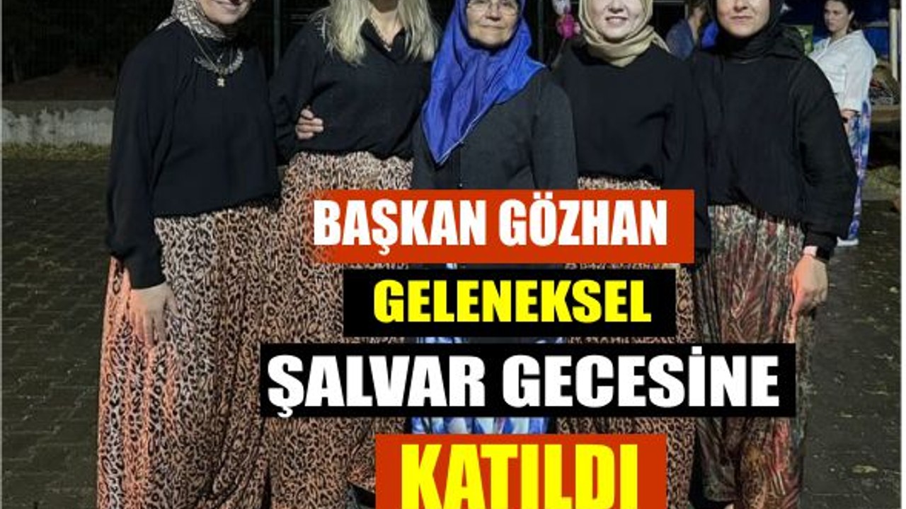 Balıkesir’de Geleneksel Şalvar Gecesi