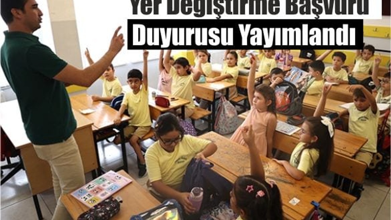 Öğretmenlerin İller Arası Yer Değiştirme Başvurusu Başlıyor!