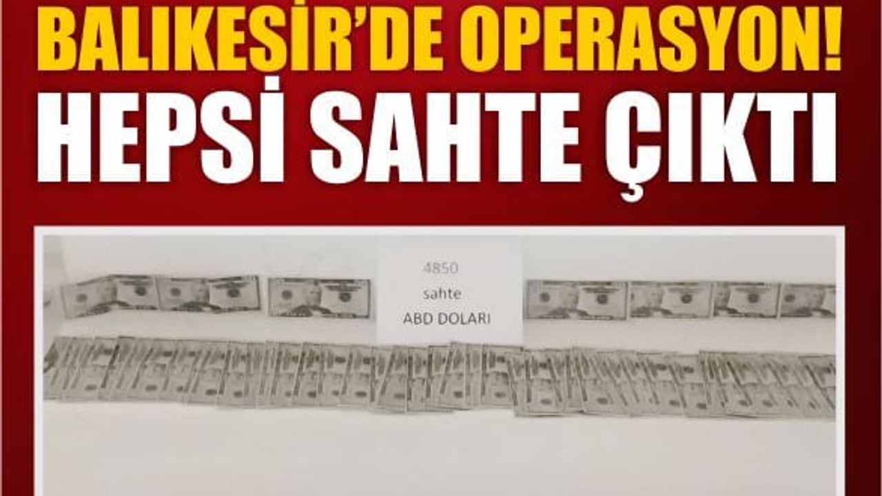 Operasyonda Göze Amerikan Doları Çarptı!
