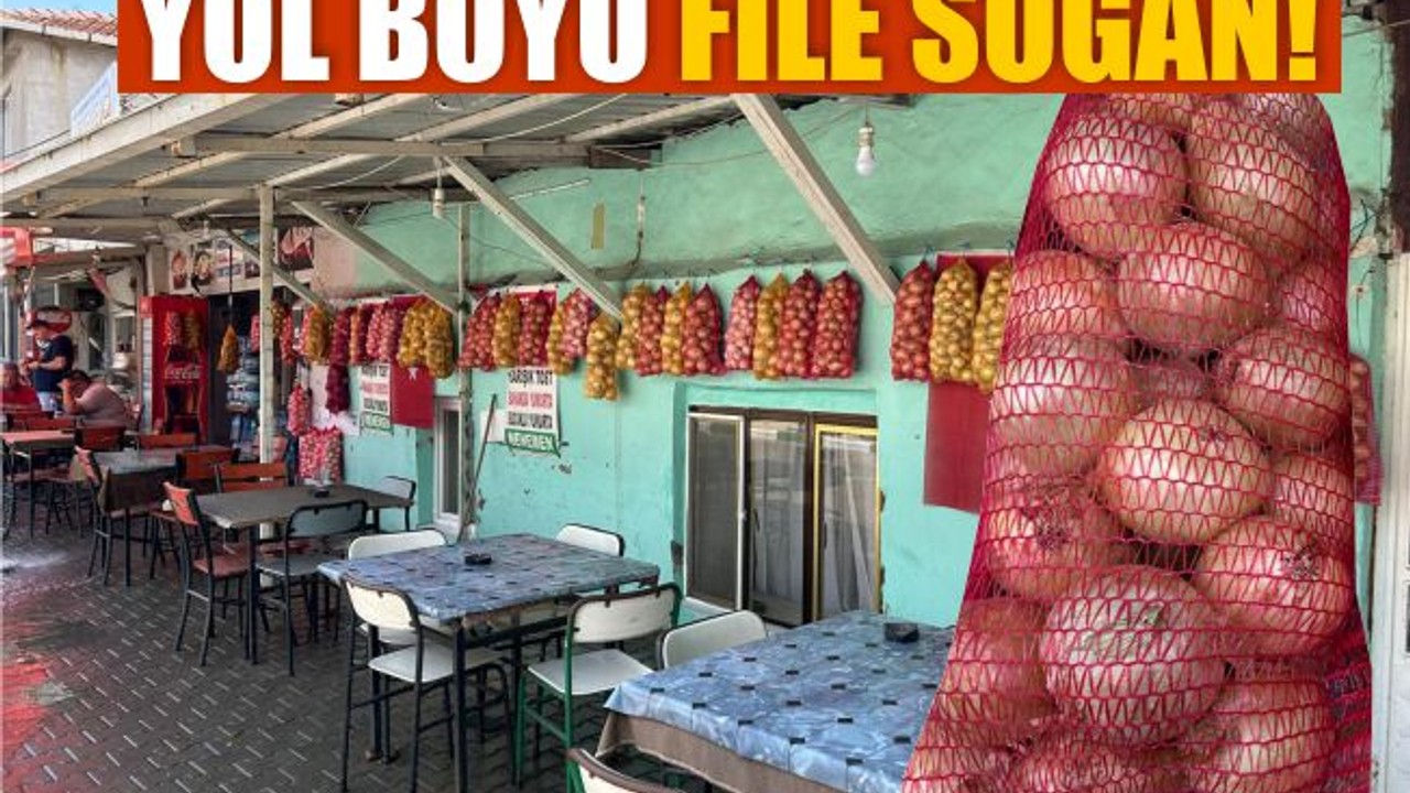 Karacabey Soğanları Yol Boyunca File File!