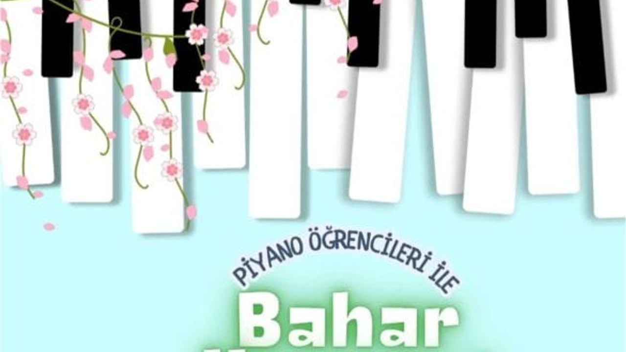 Balıkesir’de Bahar Piyano Konseri