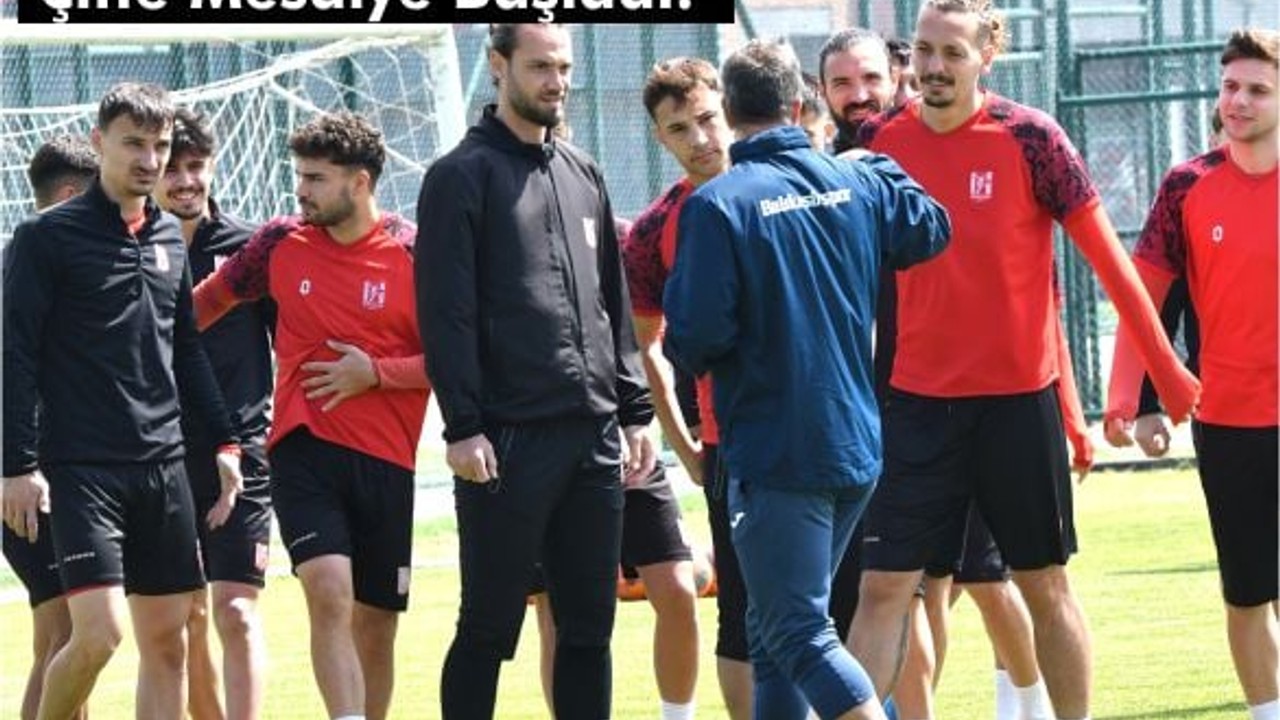 Balıkesirspor Play-Off Grup Finali İçin Hazır