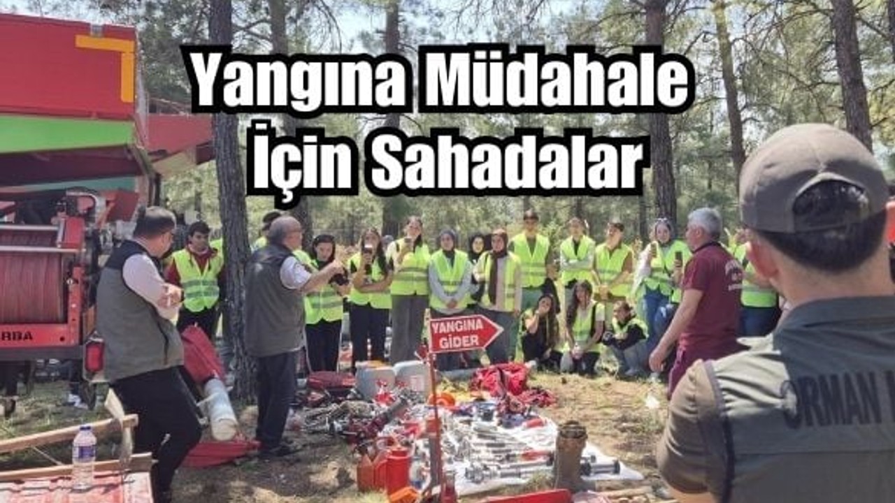 Ormancılık Bölümü Öğrencileri Sahaya Hazır