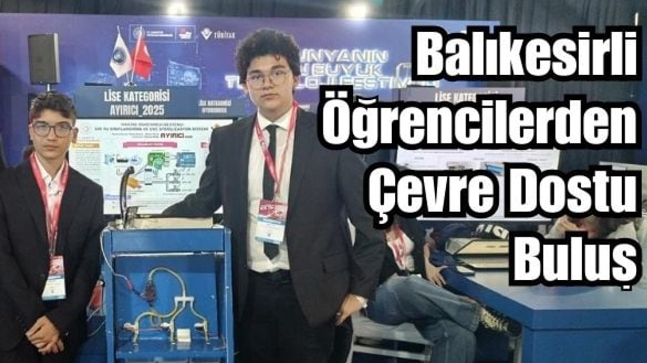 Balıkesirli Öğrenciler TEKNOFEST Finalinde