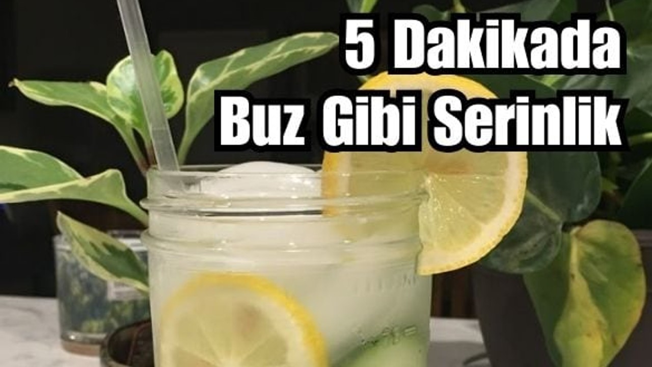 Serinletici İçecek! 5 Dakikada Hazır!