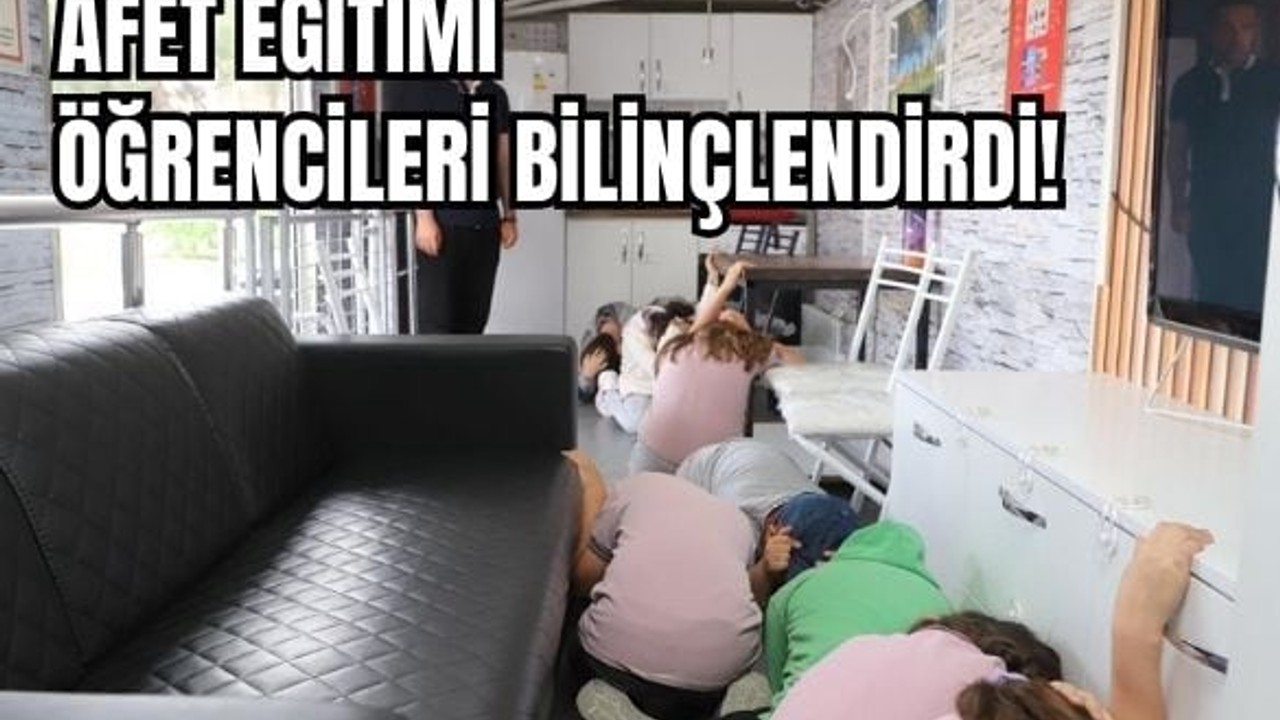 Deprem Simülasyon Tırı Gönen’de Halkla Buluştu