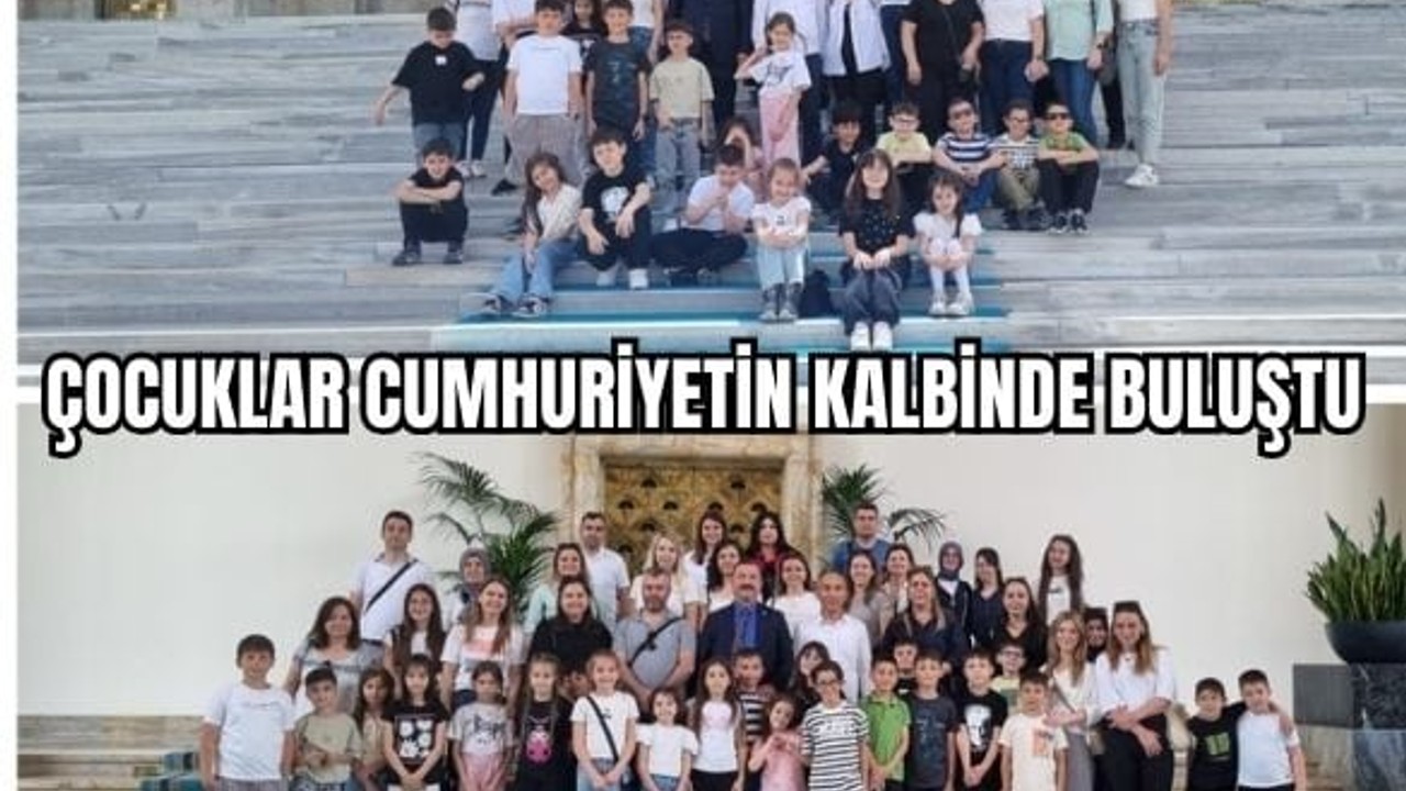 Şehit Deniz Göçkün İlkokulu Öğrencileri Meclis'te Ağırlandı