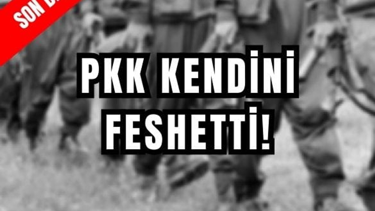 Son Dakika! Terör Örgütü PKK Kendini Feshetti