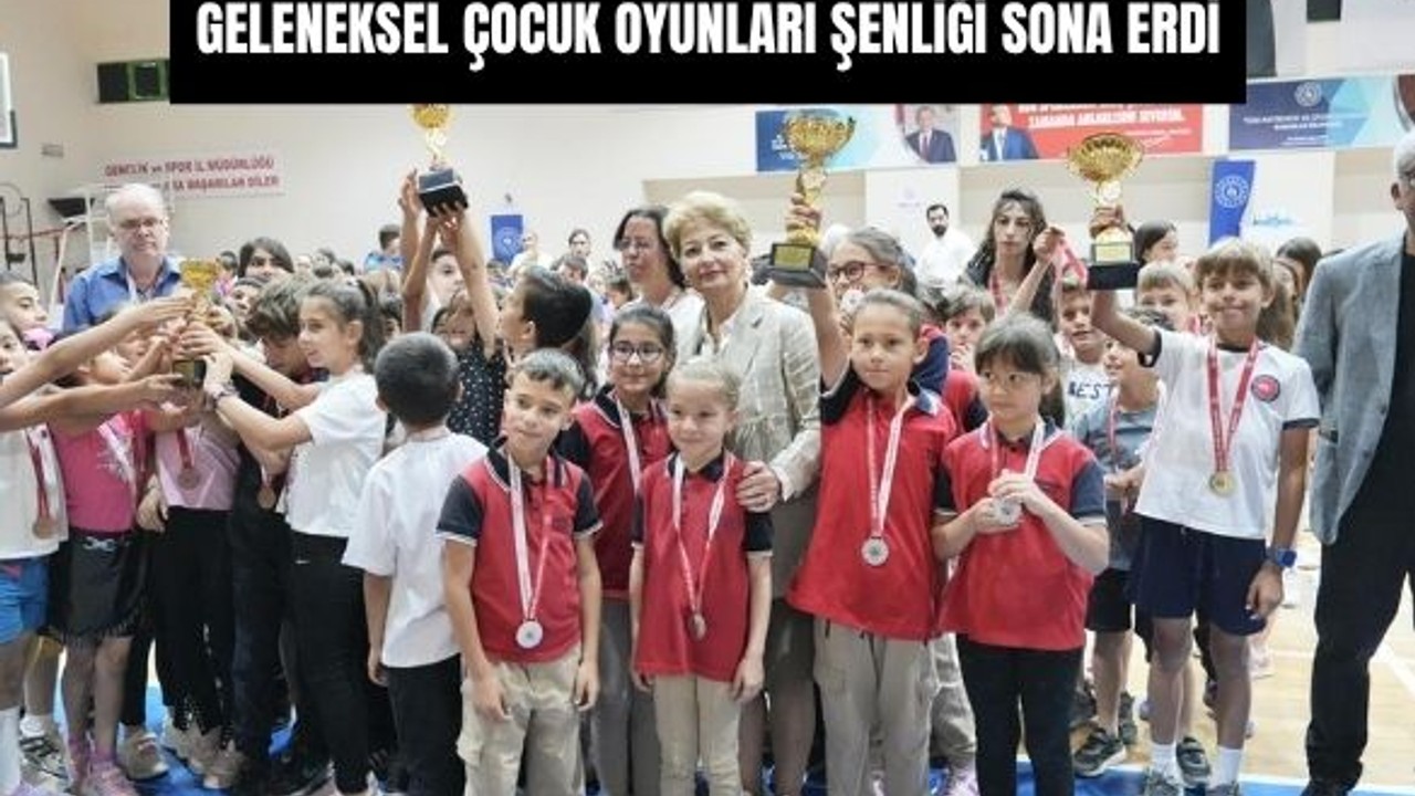 11. Burhaniye Geleneksel Çocuk Oyunları Şenliği Sona Erdi