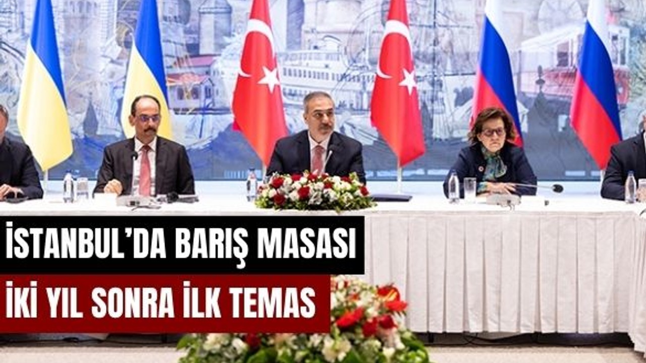 Rusya ve Ukrayna Heyetleri Türkiye'de Bir Araya Geldi