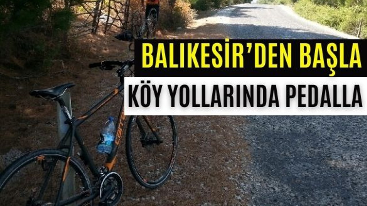 Balıkesir'de Bisikletini Alan Bakın Nereye Gidiyor!