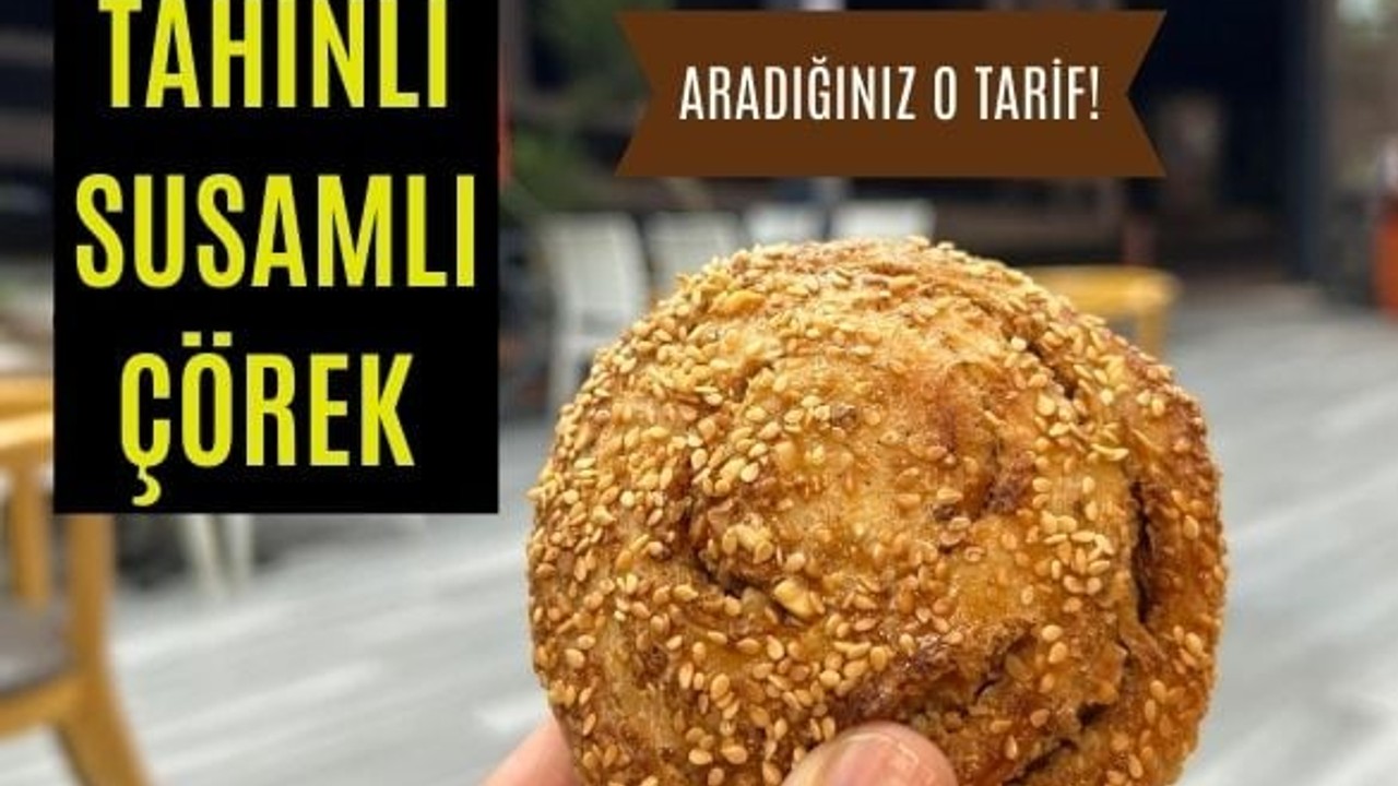 Dışı Çıtır, İçi Yumuşacık: Tahinli Susamlı Çörek Tarifi