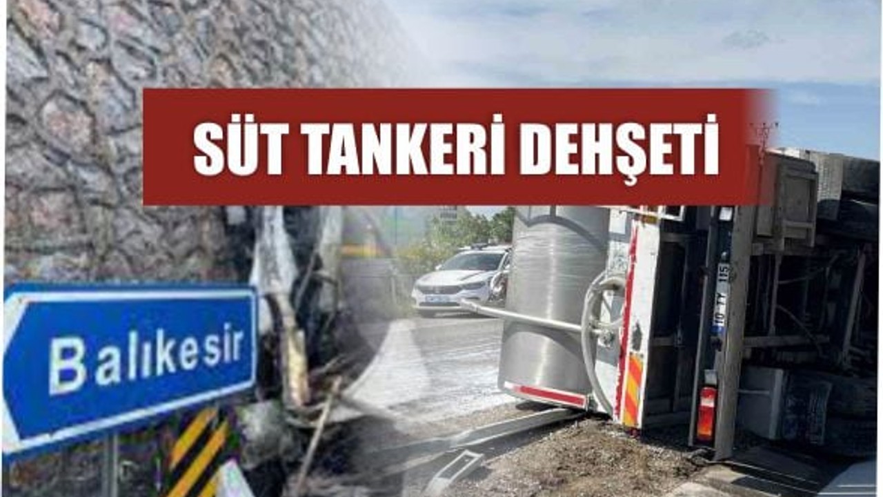 Balıkesir’de Dehşet Anları!