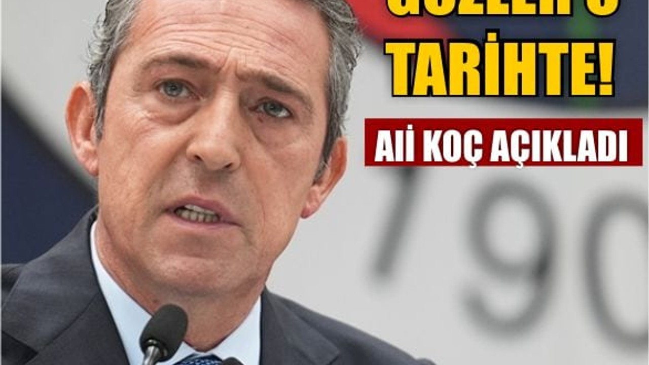 Ali Koç Genel Kurul Kararı Aldıklarını Açıkladı