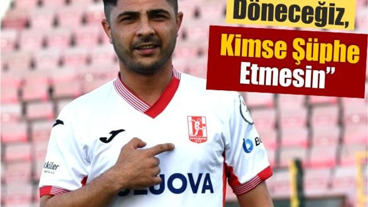 Balıkesirspor’da Final Öncesi Taraftara Mesaj!