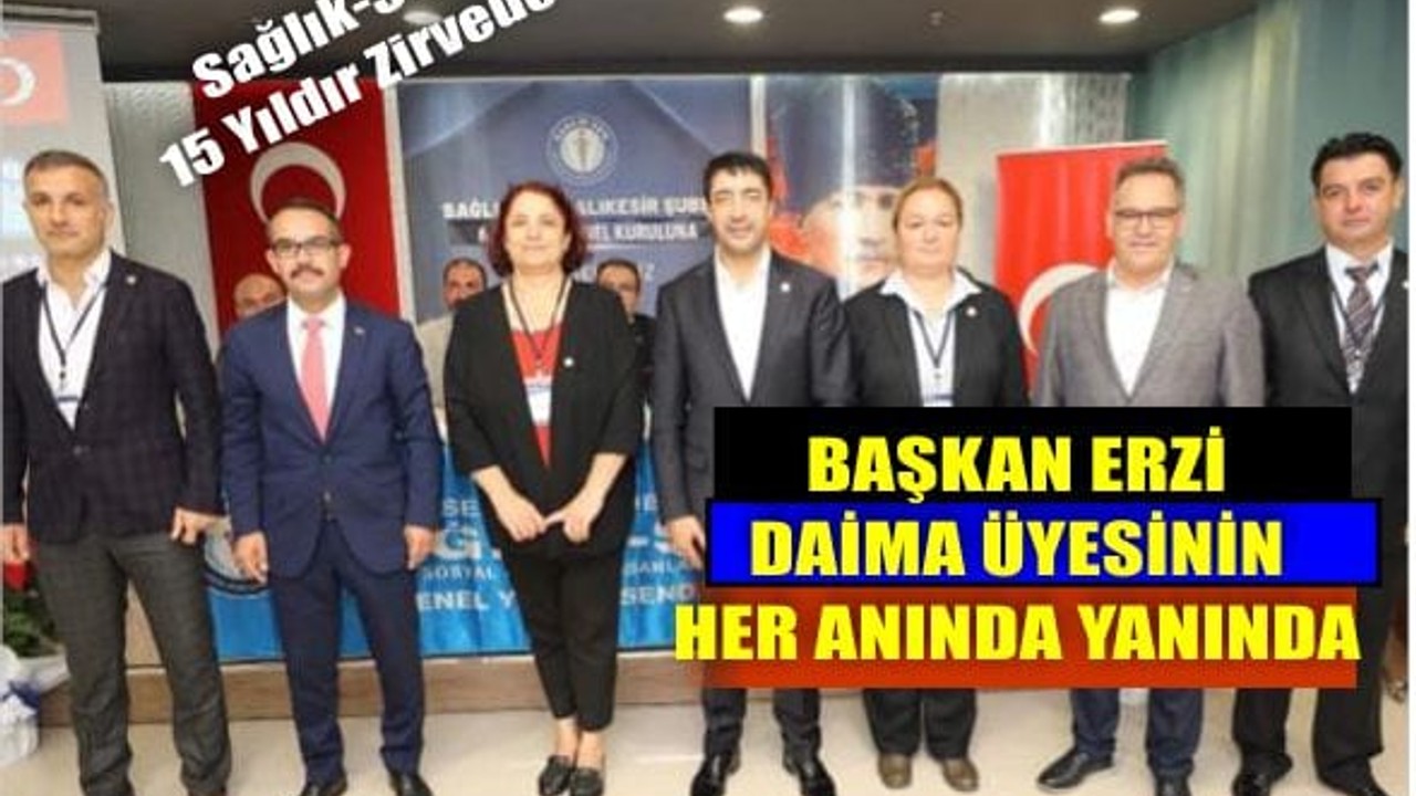 Sağlık-Sen Balıkesir Şubesi Yetkili Sendika Oldu