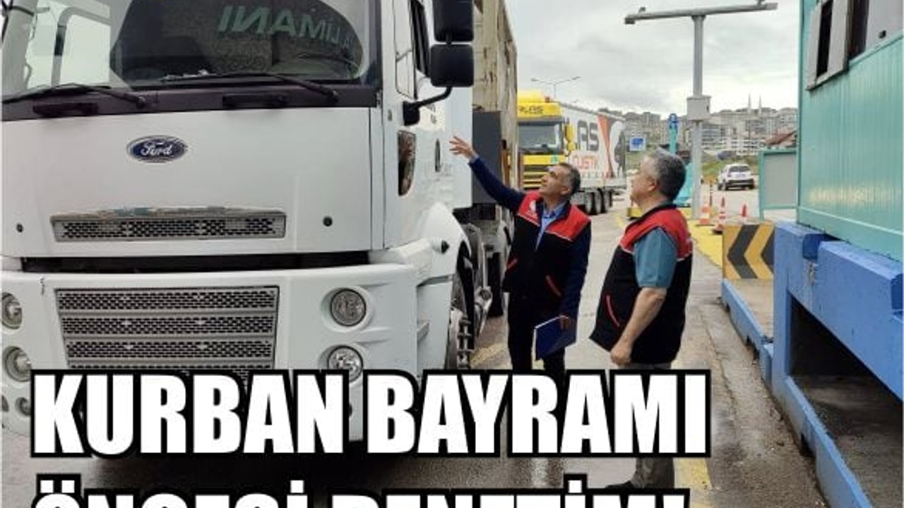 Kurban Bayramı Öncesi Balıkesir’de Sıkı Denetim